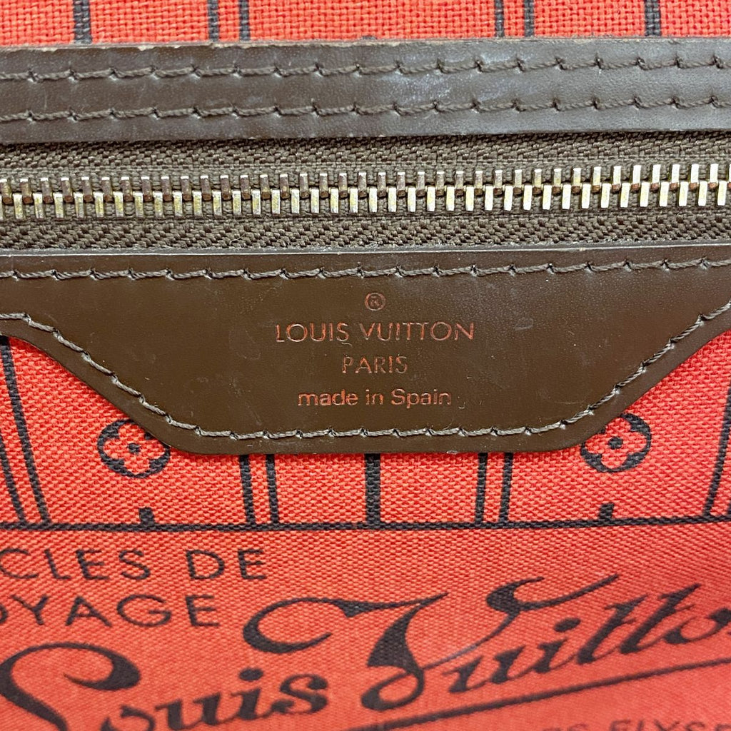 Louis Vuitton Tote Bag Damier Neverfull MM Ebene — view 5