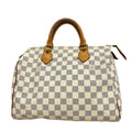 Louis Vuitton Handbag Damier Azur Speedy 30 White
