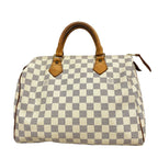 Louis Vuitton Handbag Damier Azur Speedy 30 White