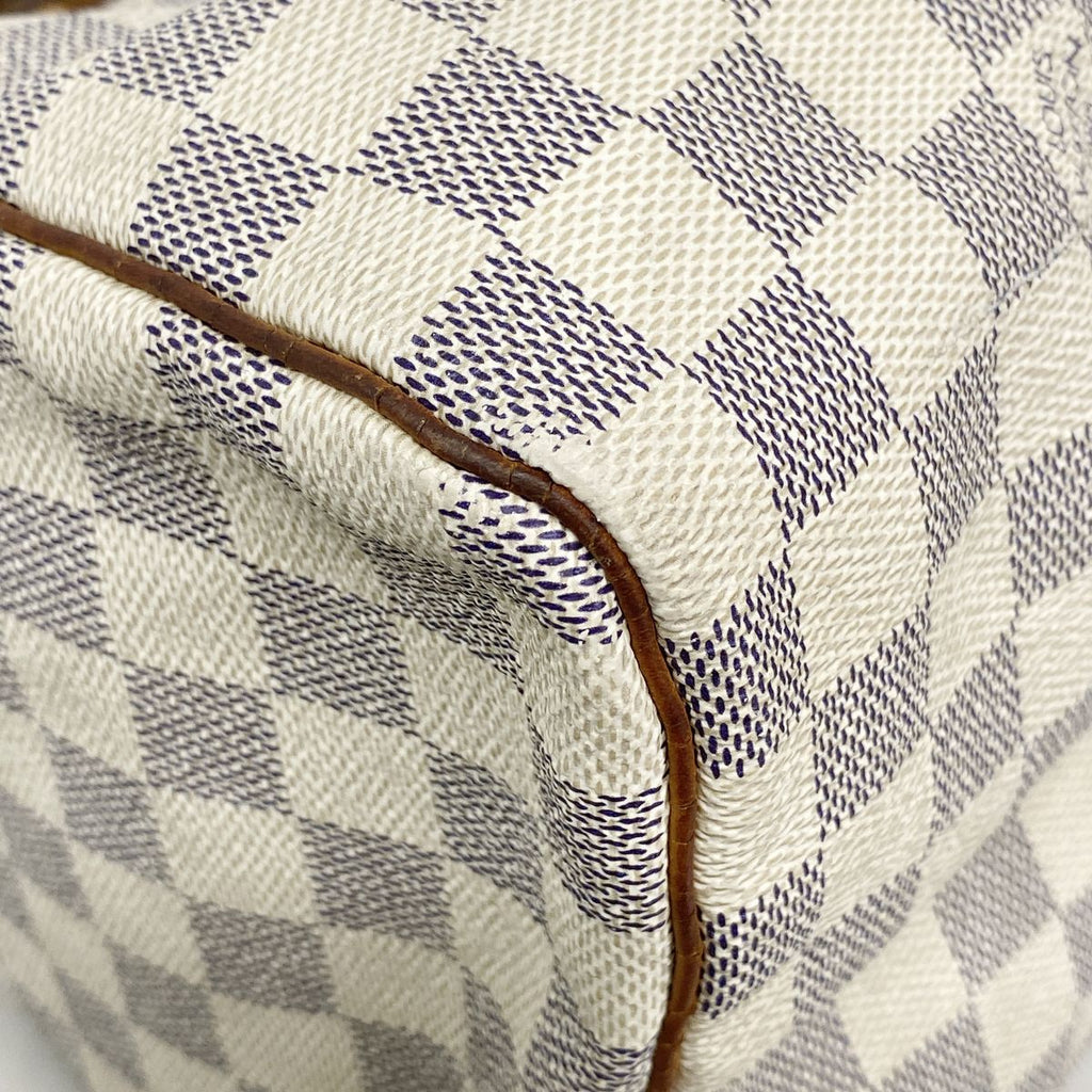 Louis Vuitton Handbag Damier Azur Speedy 30 White — view 8