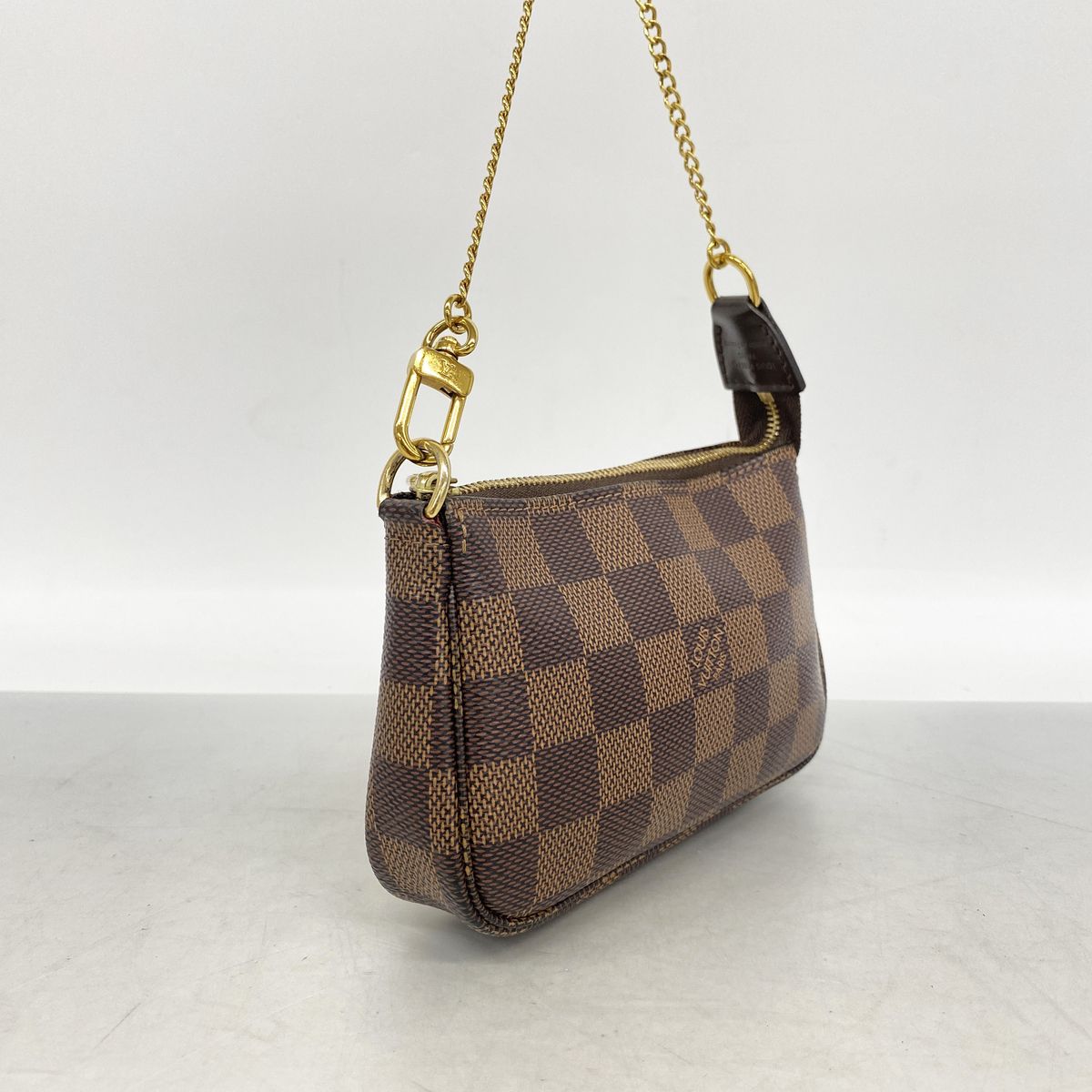Louis Vuitton Pouch Damier Mini Pochette Accessoires Ebene — view 2
