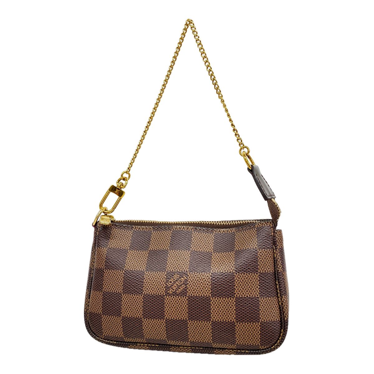 Louis Vuitton Pouch Damier Mini Pochette Accessoires Ebene