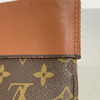 Louis Vuitton Clutch Monogram Pochette Tuileries Brown — view 6