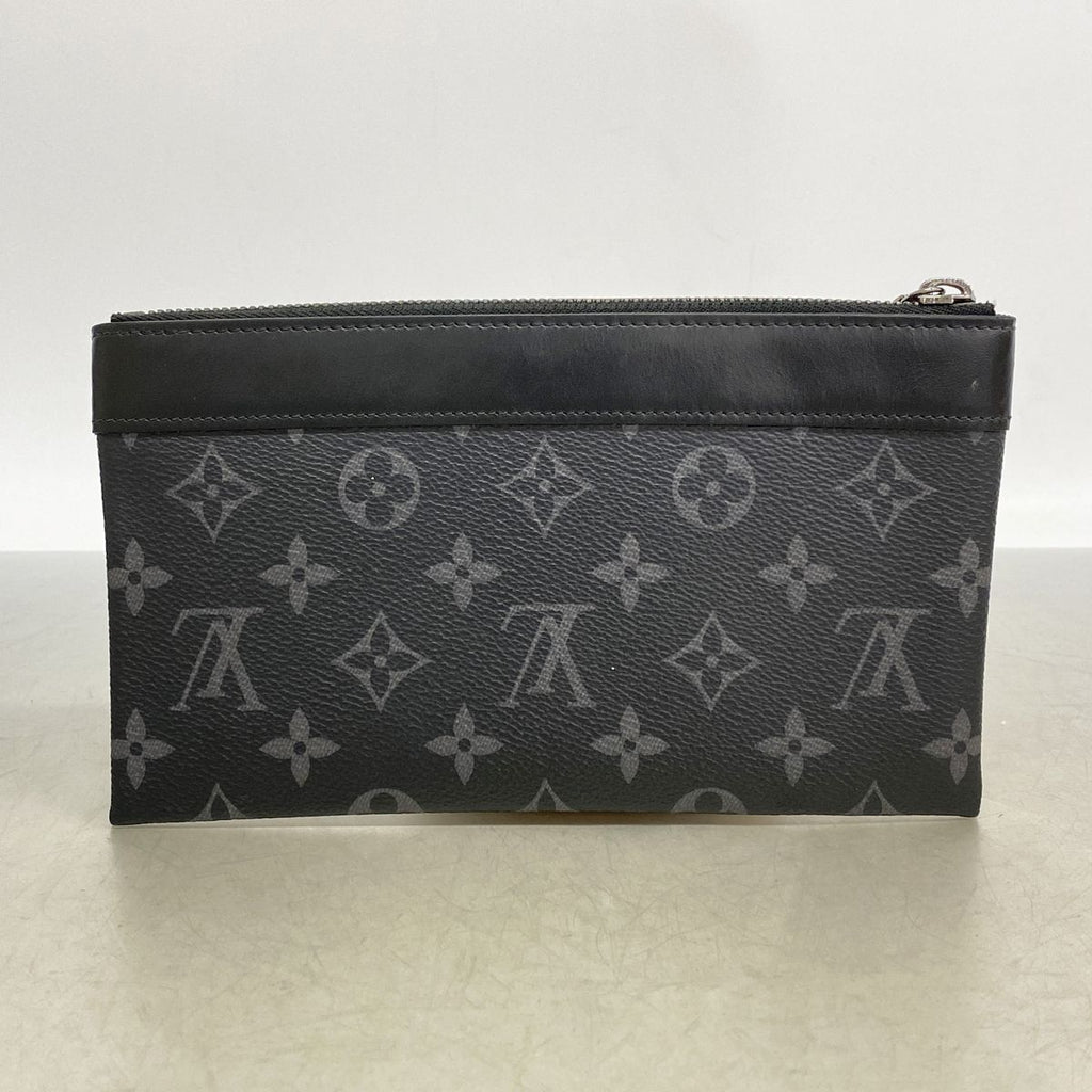 Louis Vuitton Pouch Monogram Eclipse Pochette Discovery PM Black — view 8