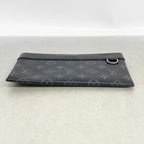 Louis Vuitton Pouch Monogram Eclipse Pochette Discovery PM Black — view 3