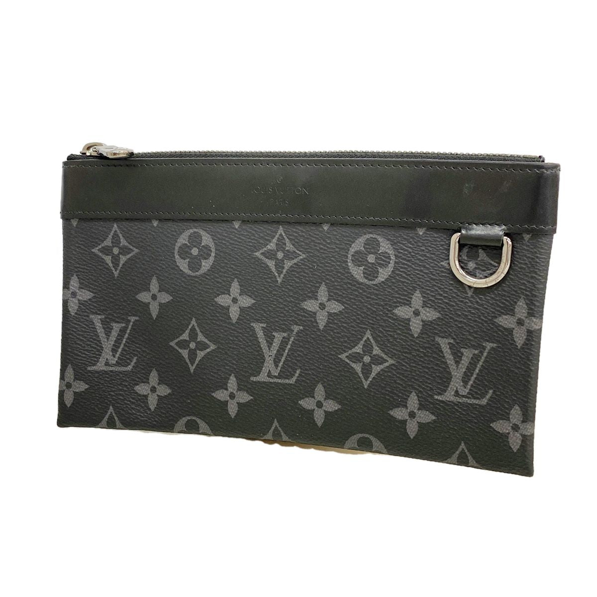 Louis Vuitton Pouch Monogram Eclipse Pochette Discovery PM Black