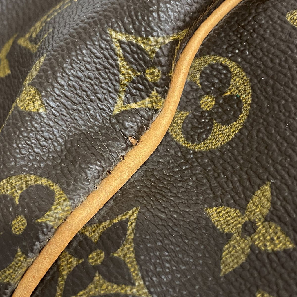 Louis Vuitton Boston Bag Monogram Keepall 55 Brown — view 6
