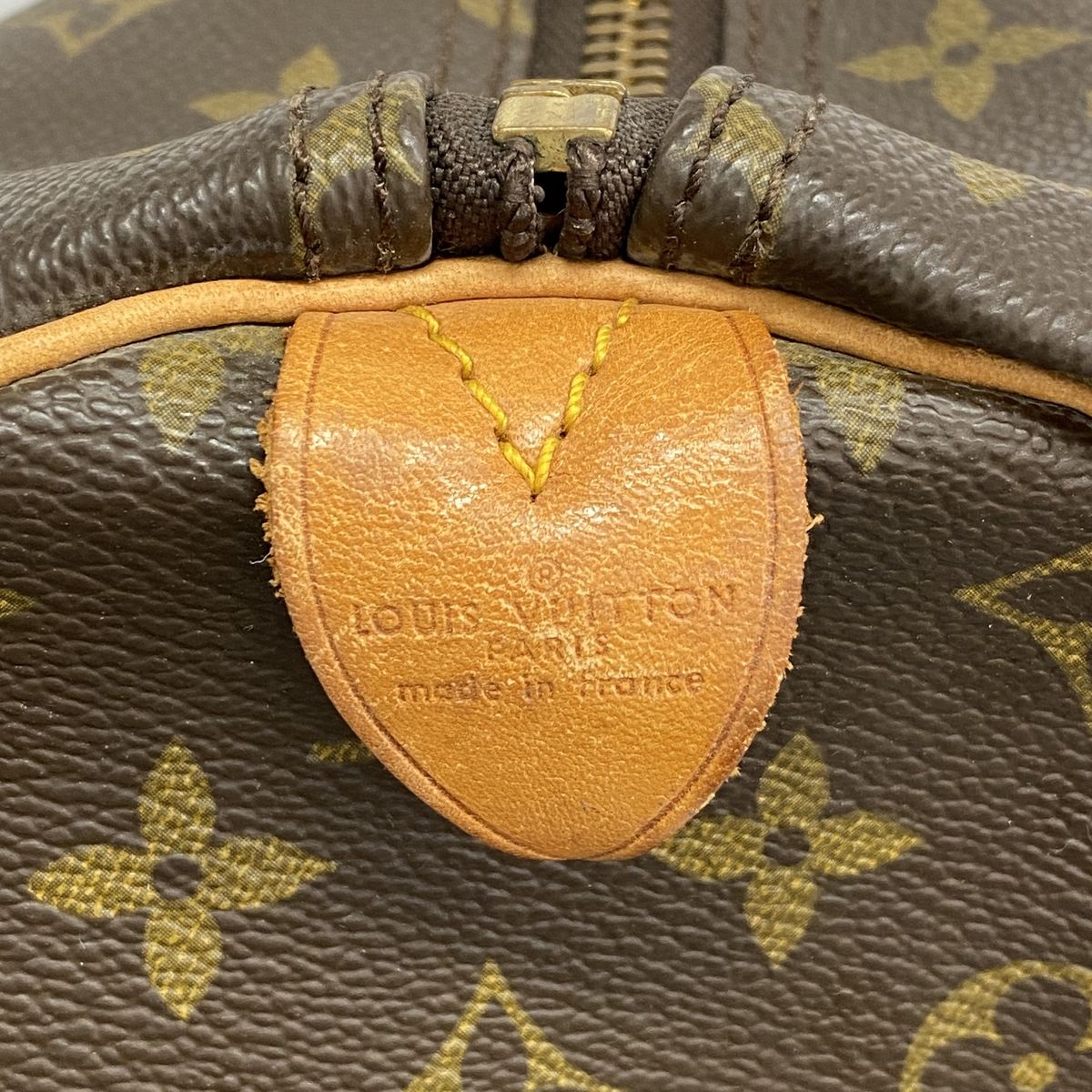 Louis Vuitton Boston Bag Monogram Keepall 55 Brown — view 5
