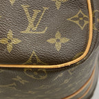 Louis Vuitton Boston Bag Monogram Keepall 55 Brown — view 7