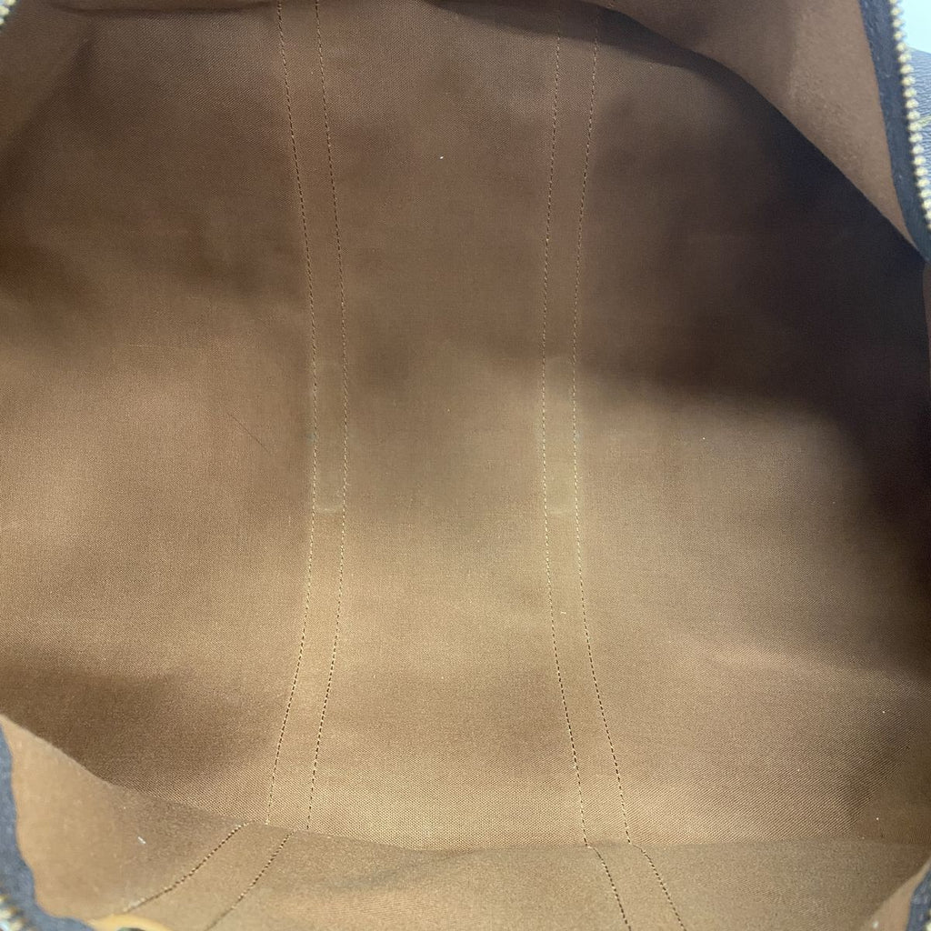 Louis Vuitton Boston Bag Monogram Keepall 55 Brown — view 4