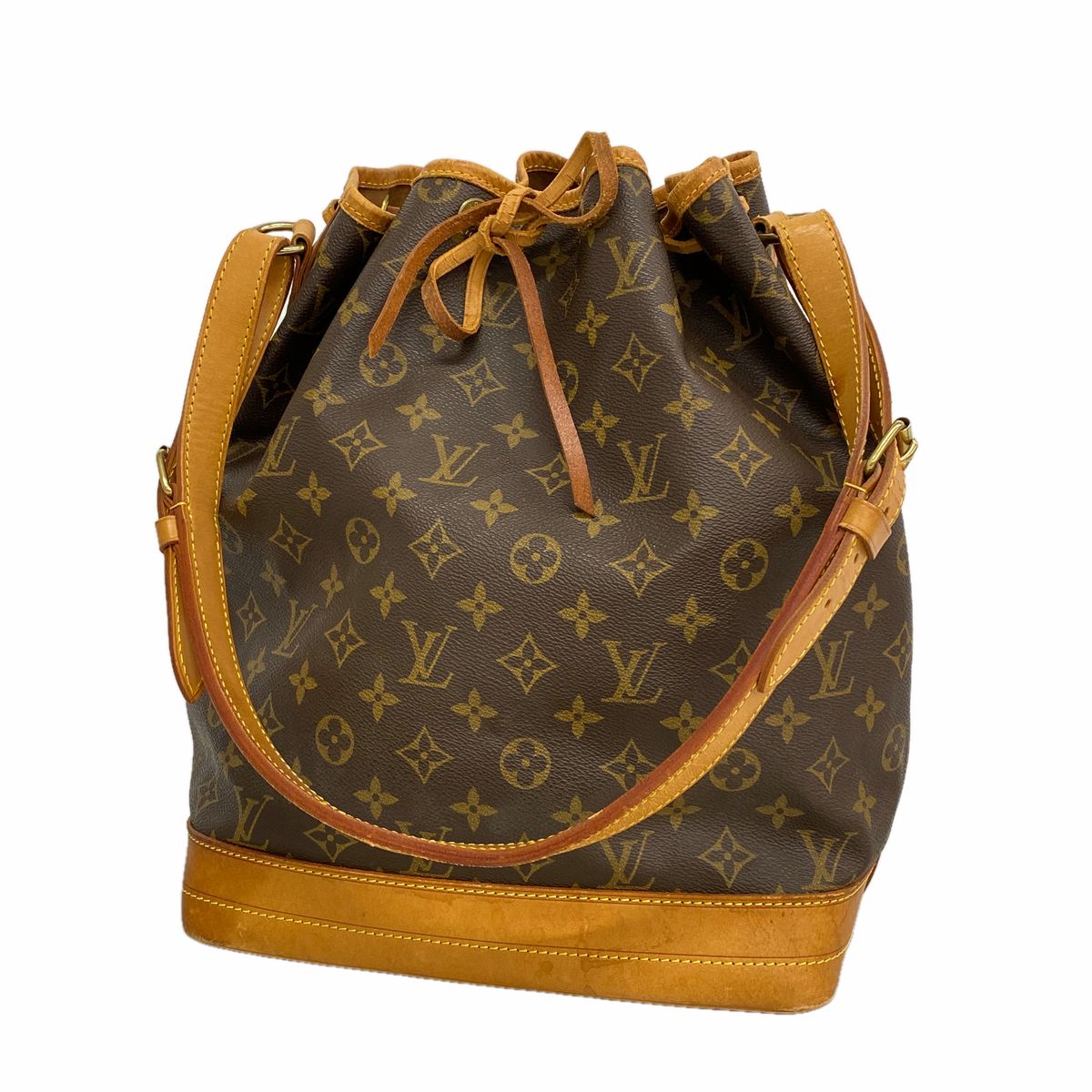 Louis Vuitton Shoulder Bag Monogram Noe Brown
