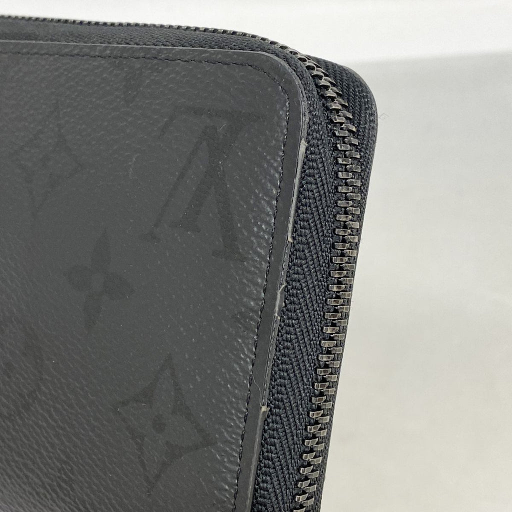 Louis Vuitton Wallet Monogram Midnight Zippy Horizontal Black — view 6
