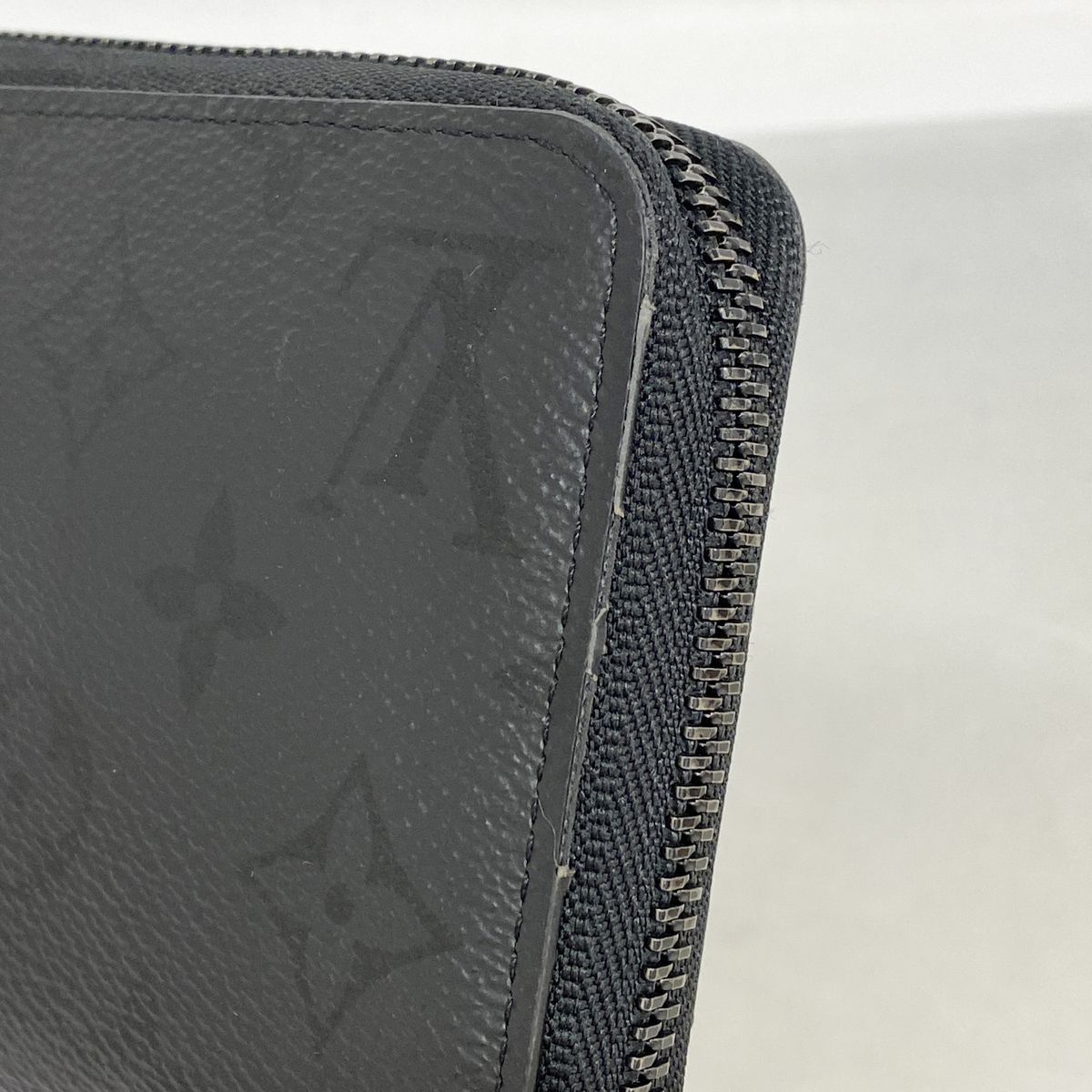 Louis Vuitton Wallet Monogram Midnight Zippy Horizontal Black — view 6