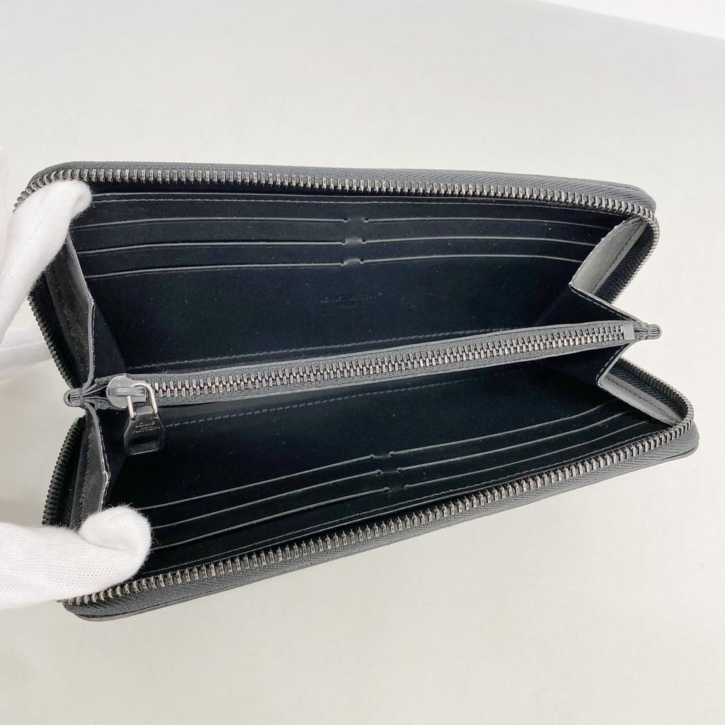 Louis Vuitton Wallet Monogram Midnight Zippy Horizontal Black — view 3