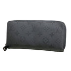 Louis Vuitton Wallet Monogram Midnight Zippy Horizontal Black