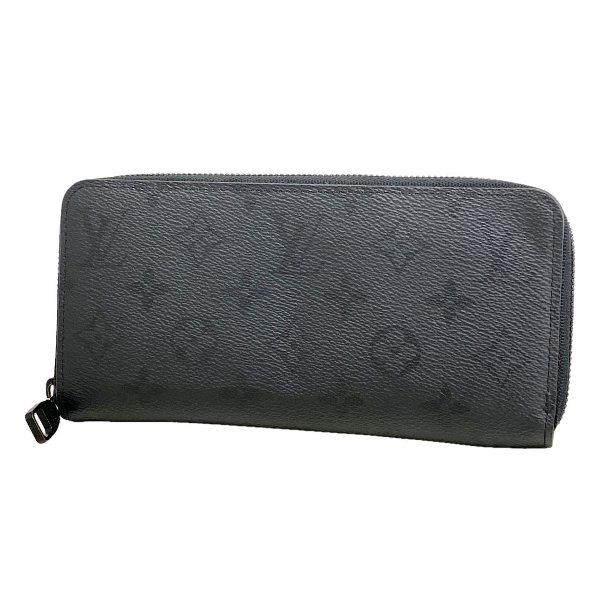 Louis Vuitton Wallet Monogram Midnight Zippy Horizontal Black