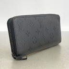 Louis Vuitton Wallet Monogram Midnight Zippy Horizontal Black — view 2