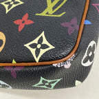 Louis Vuitton Pouch Monogram Multicolor Pochette Accessoires Noir — view 8