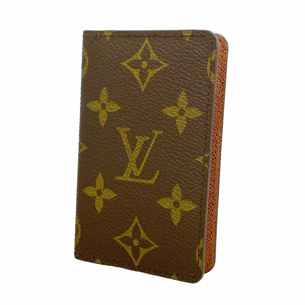 Louis Vuitton Card Case Monogram Pochette Carte de Visite Brown
