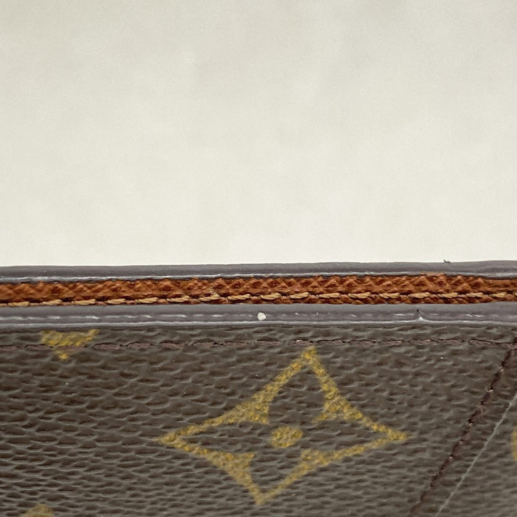 Louis Vuitton Card Case Monogram Pochette Carte de Visite Brown — view 6