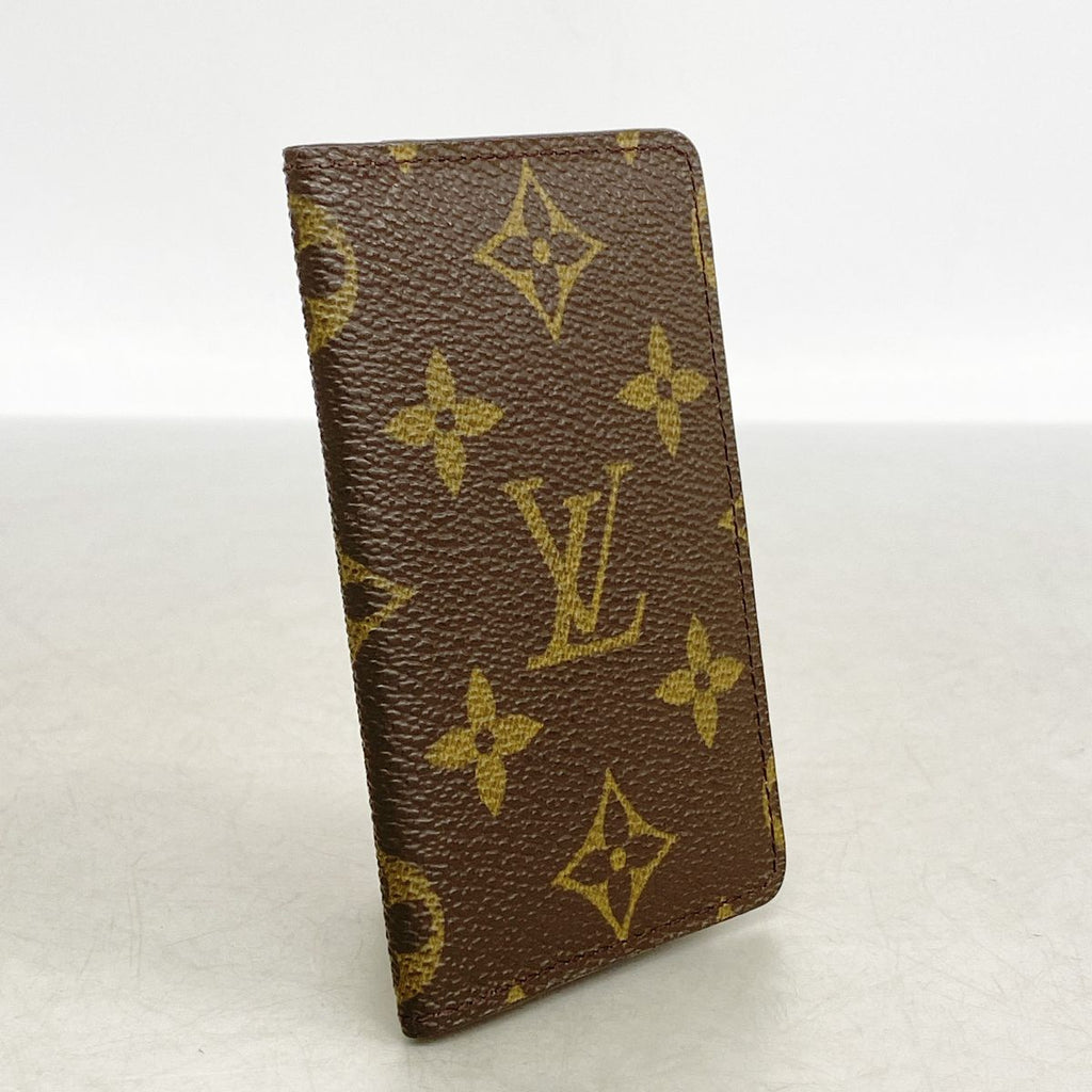 Louis Vuitton Card Case Monogram Pochette Carte de Visite Brown — view 2