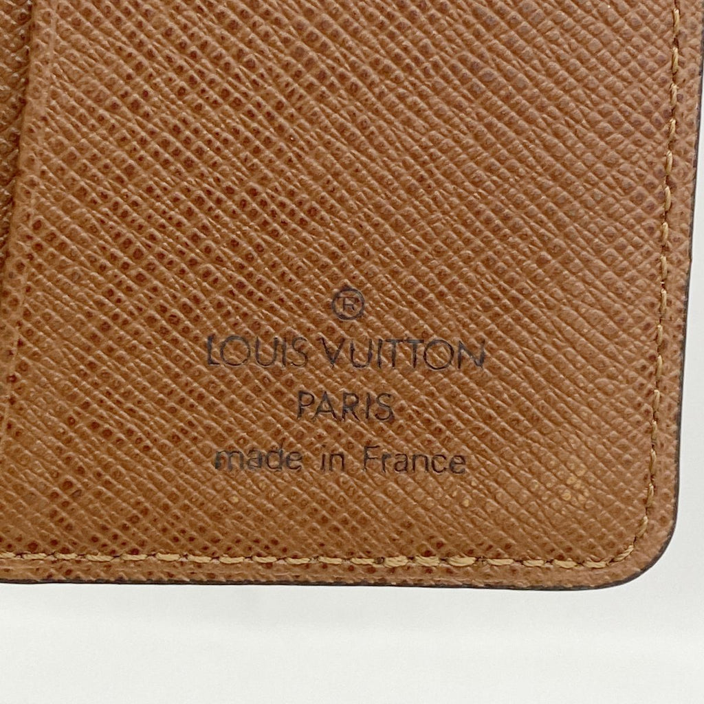 Louis Vuitton Card Case Monogram Pochette Carte de Visite Brown — view 4