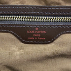 Louis Vuitton Boston Bag Damier Riviera GM Ebene — view 5