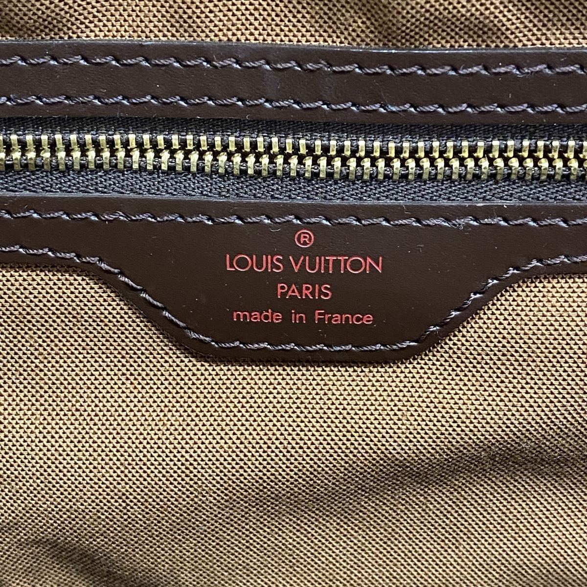 Louis Vuitton Boston Bag Damier Riviera GM Ebene — view 5