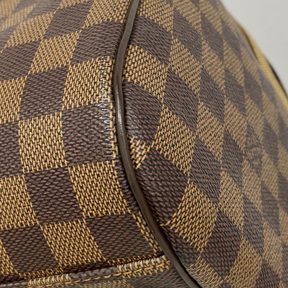 Louis Vuitton Boston Bag Damier Riviera GM Ebene — view 6