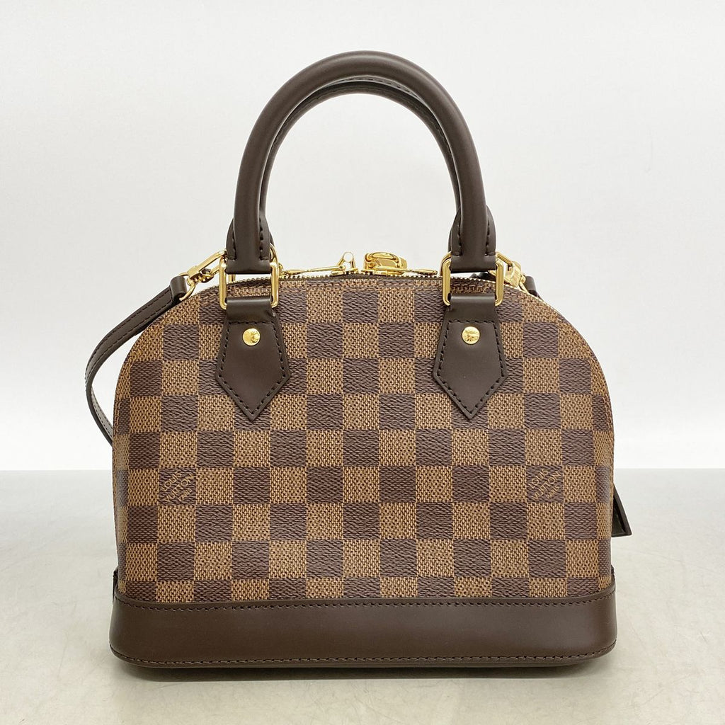 Louis Vuitton Handbag Damier Alma BB Ebene 2-Way Bag — view 6