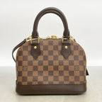 Louis Vuitton Handbag Damier Alma BB Ebene 2-Way Bag — view 6
