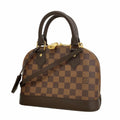 Louis Vuitton Handbag Damier Alma BB Ebene 2-Way Bag
