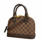 Louis Vuitton Handbag Damier Alma BB Ebene 2-Way Bag