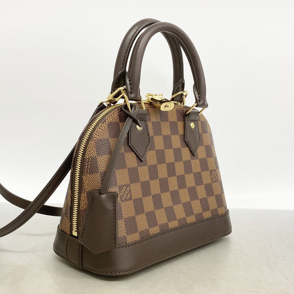 Louis Vuitton Handbag Damier Alma BB Ebene 2-Way Bag — view 2