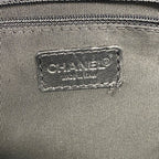 Chanel Handbag Wild Stitch Leather Black Gold — view 5