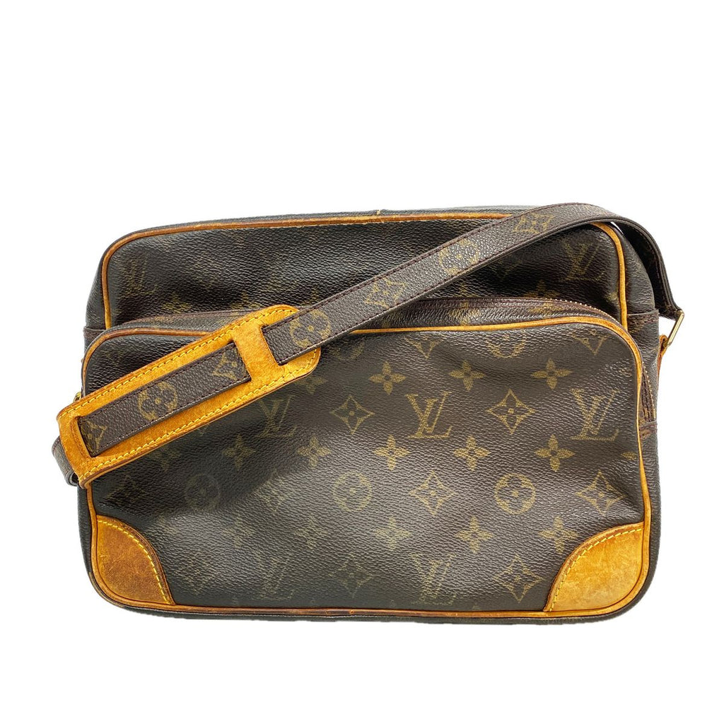 Louis Vuitton Shoulder Bag Monogram Nile Brown