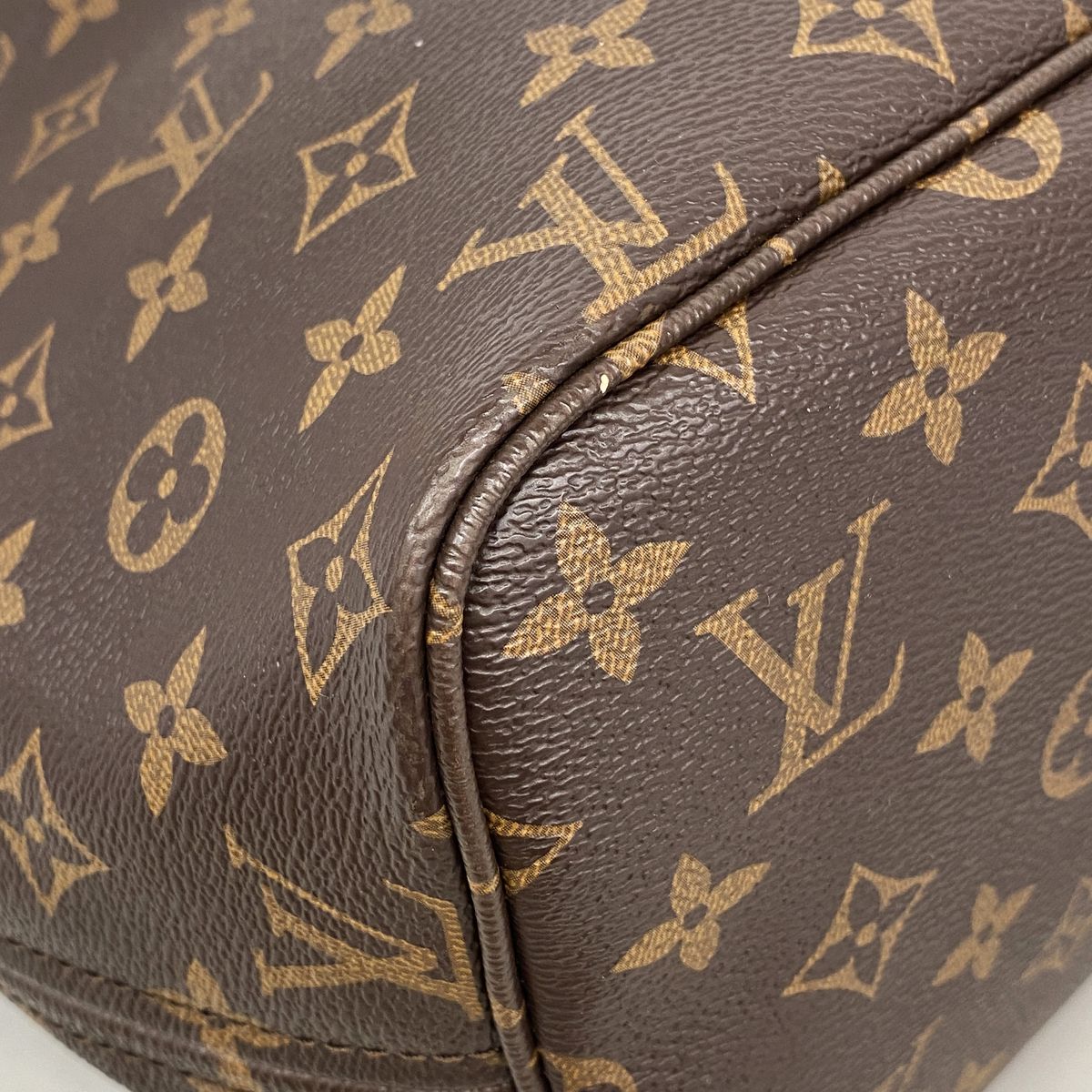 Louis Vuitton Tote Bag Monogram Neverfull MM Brown — view 6