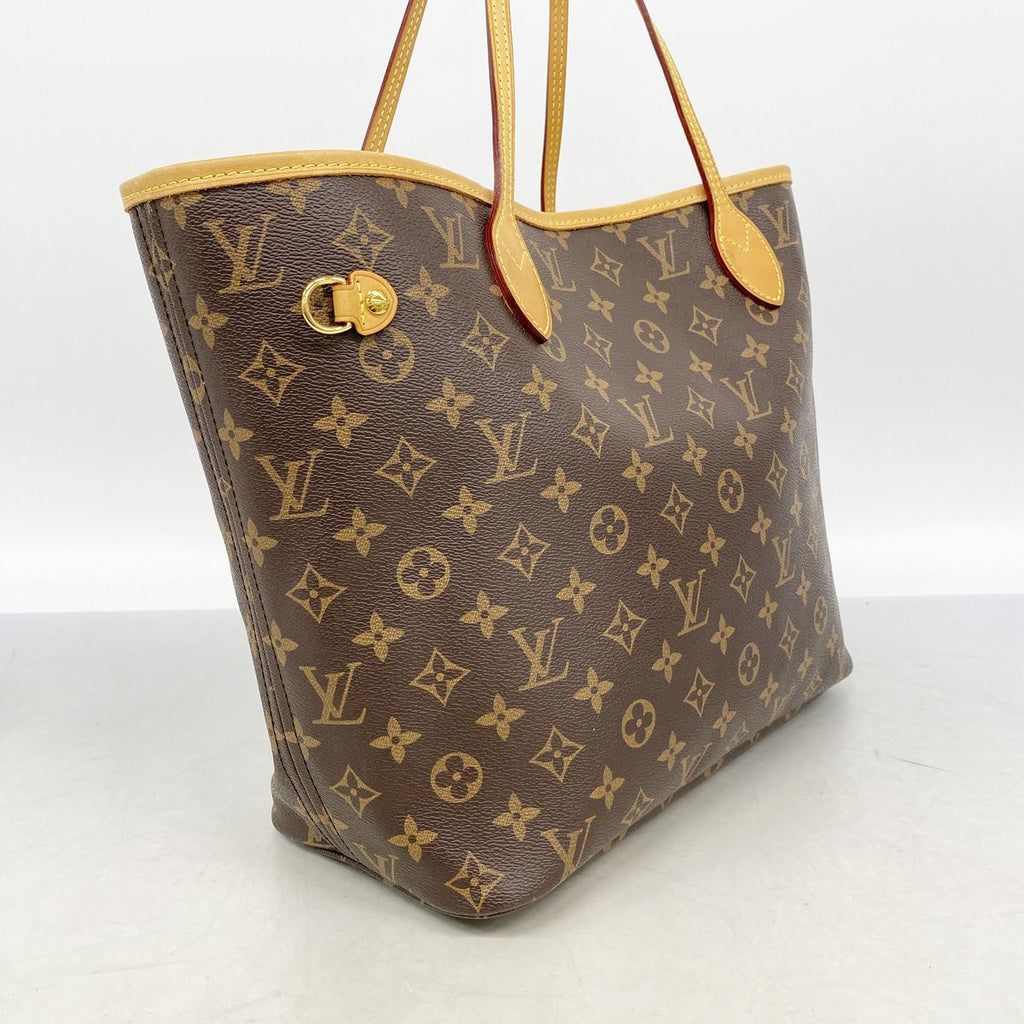 Louis Vuitton Tote Bag Monogram Neverfull MM Brown — view 2
