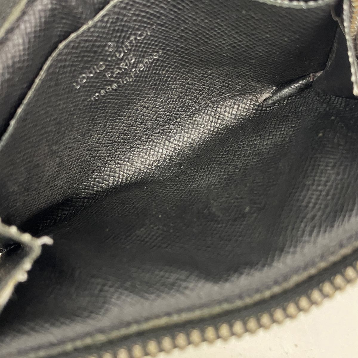 Louis Vuitton Coin Purse Monogram Eclipse Porte Monnaie Jour Black — view 3