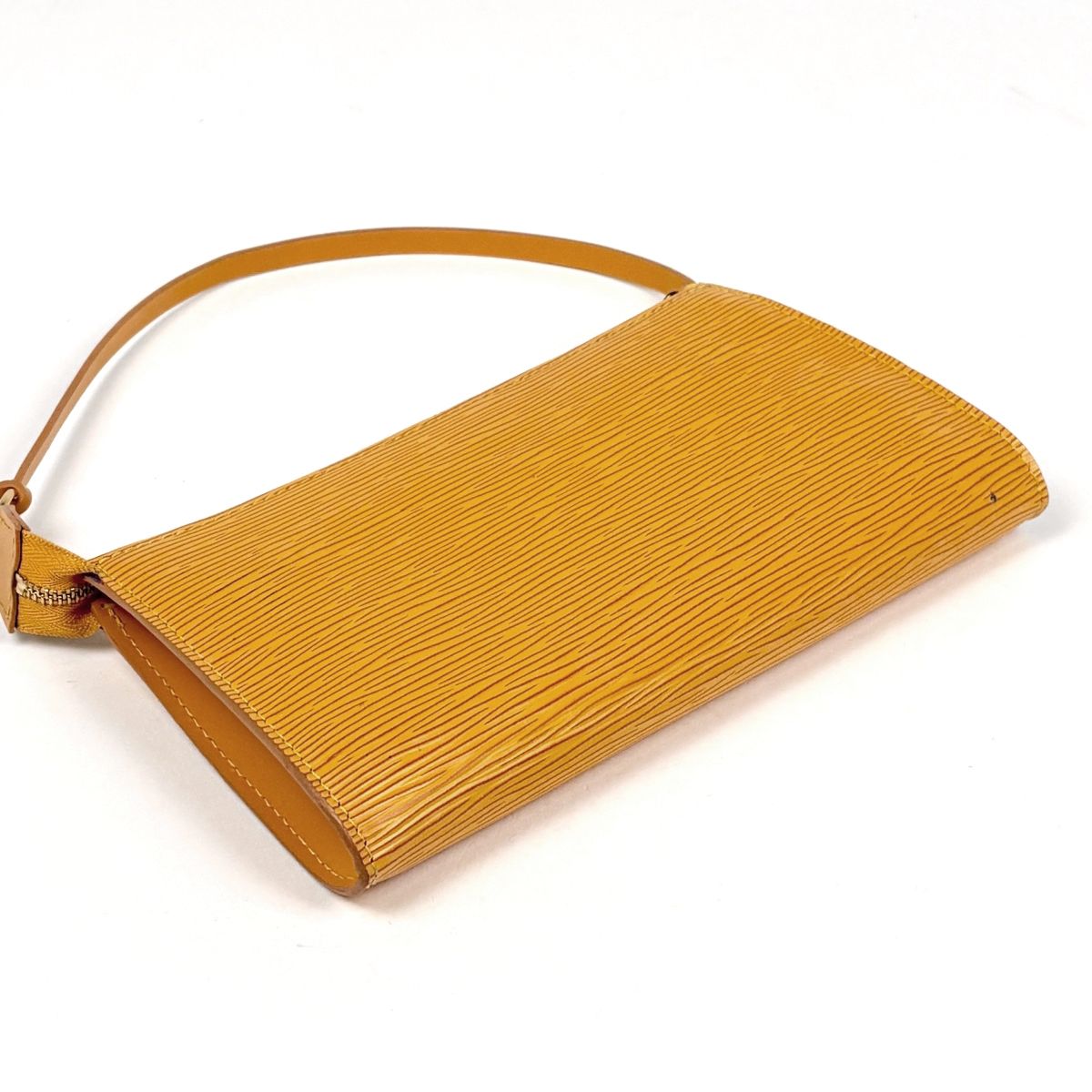 Louis Vuitton Pochette Accessoires Pouch Epi Yellow — view 2