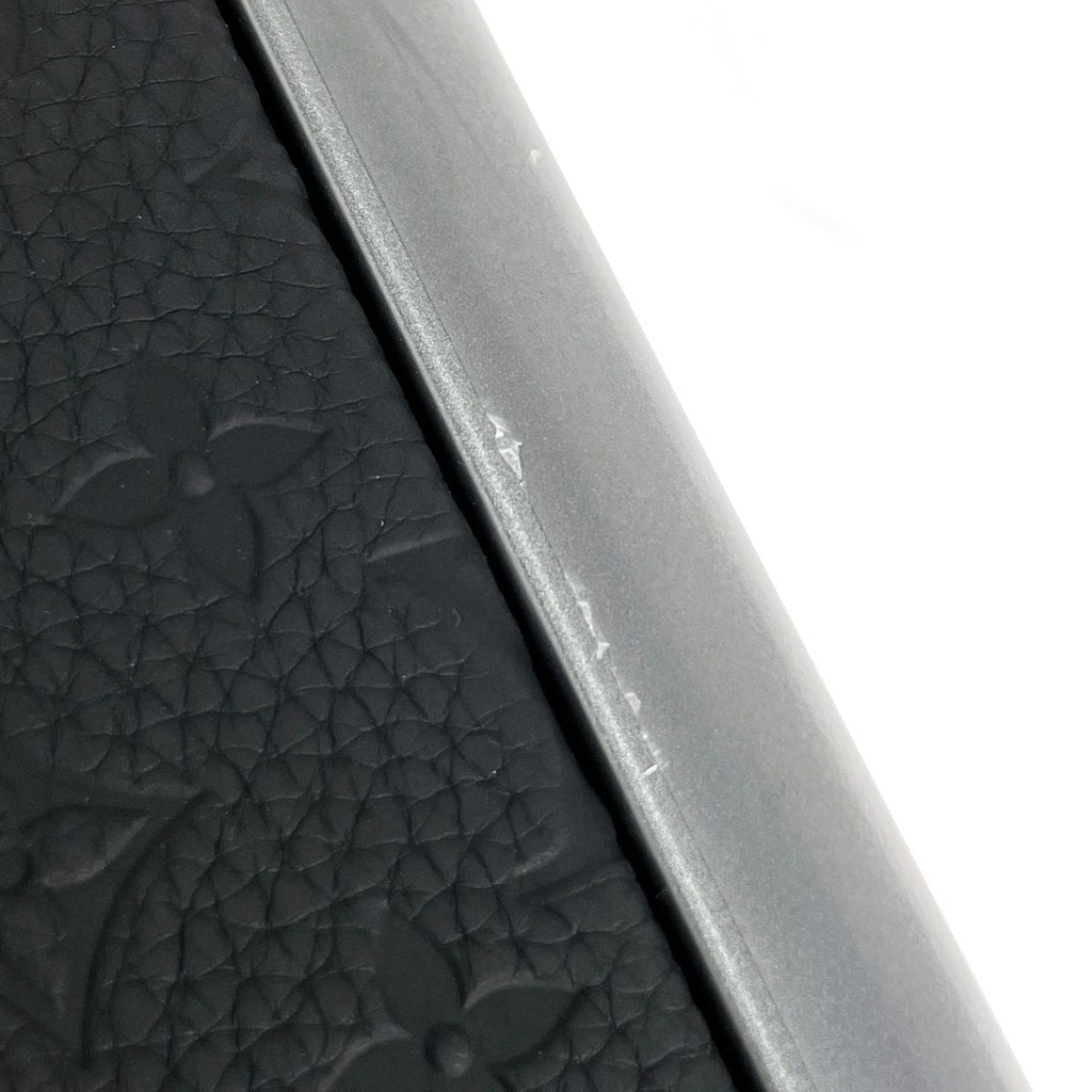 Louis Vuitton Horizon 55 Travel Bag Tsa Lock Monogram Taurillon Noir — view 6