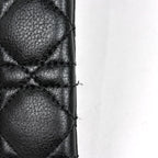 Dior Pouch Caro Multi Function Cannage Leather Black — view 4