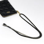 Dior Pouch Caro Multi Function Cannage Leather Black — view 6