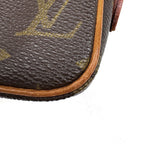 Louis Vuitton Mini Danube Shoulder Bag Monogram Brown — view 3