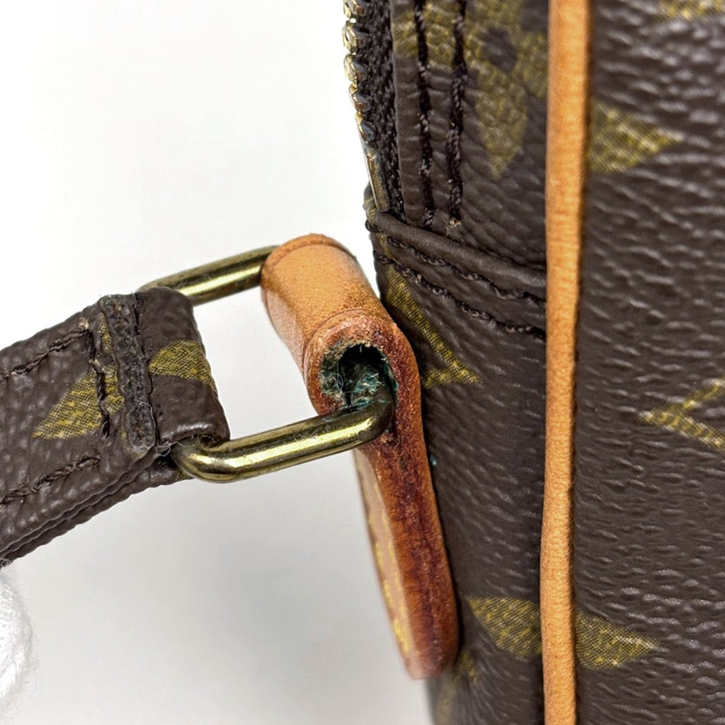 Louis Vuitton Mini Danube Shoulder Bag Monogram Brown — view 5