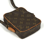 Louis Vuitton Mini Danube Shoulder Bag Monogram Brown — view 2