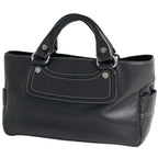 Celine Handbag Boogie Bag Blason Leather Black
