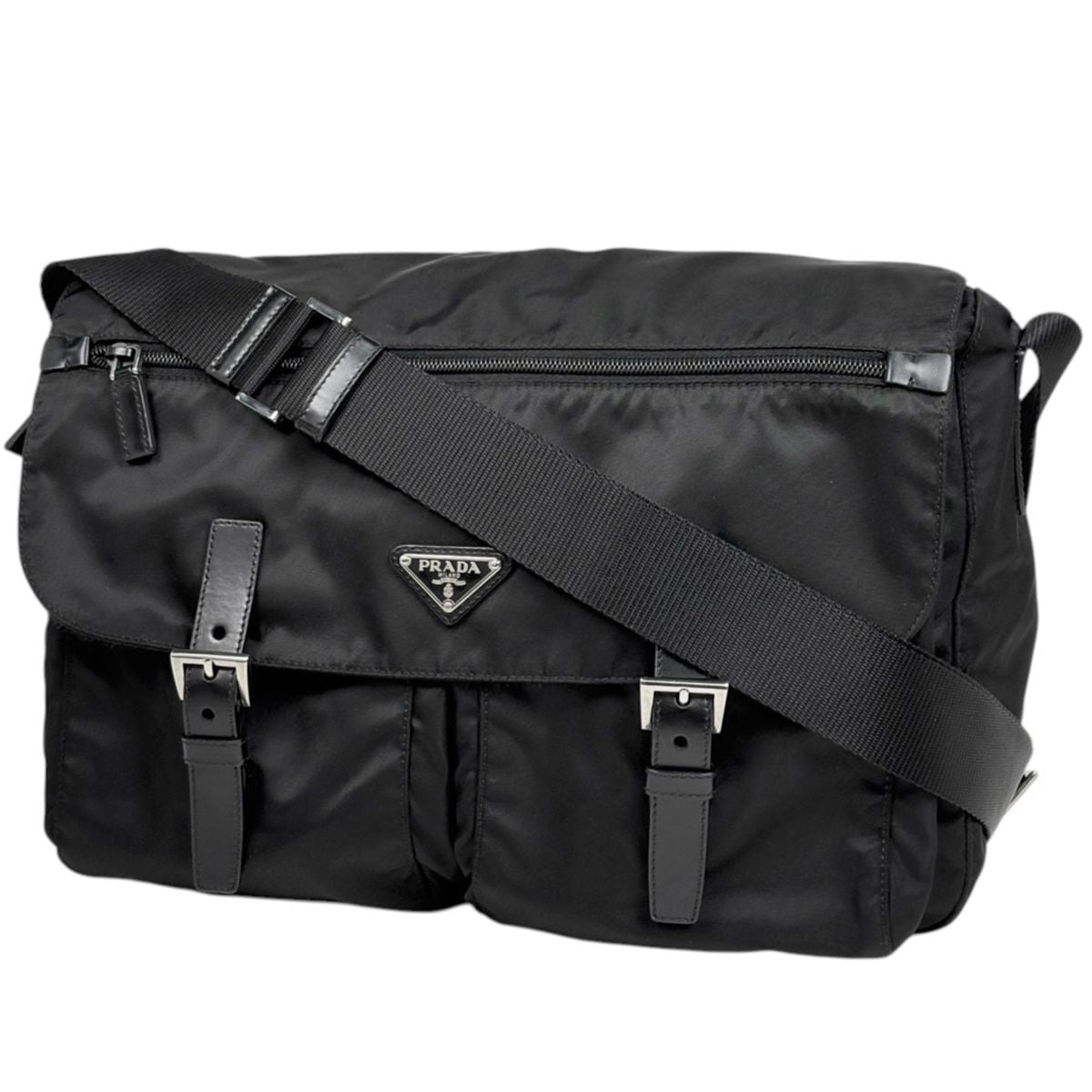Prada Shoulder Bag Nylon Nero