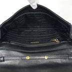 Prada Shoulder Bag 2-Way Quilted Nylon Nero — view 7