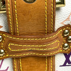 Louis Vuitton Theda PM Handbag Monogram Multicolor Blanc — view 5